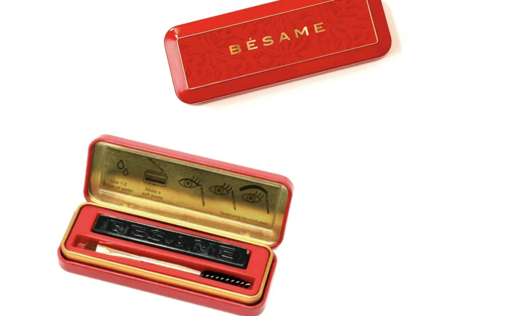 Besame 1930 Cake Mascara, Eyeliner & Brow Definer